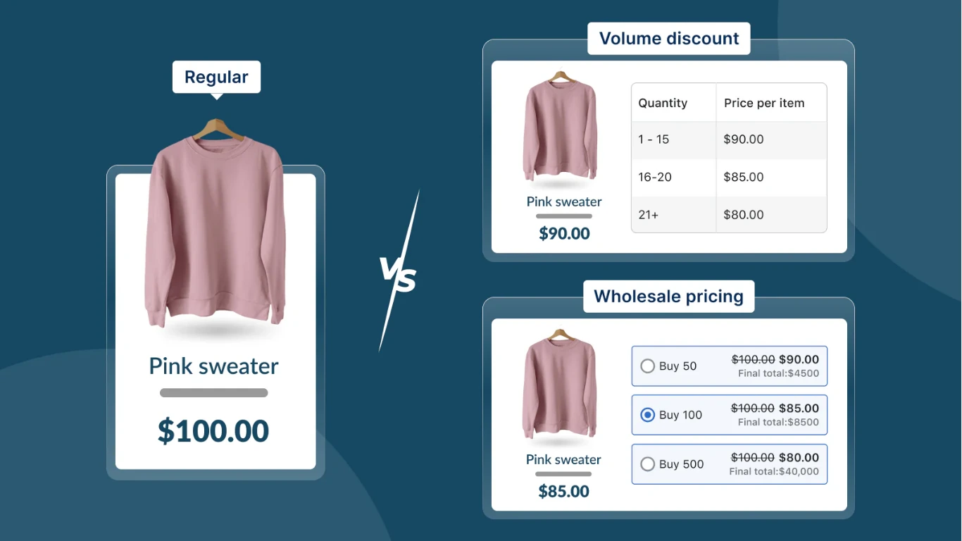 Wholesale Hero B2B Pricing Shopify app
