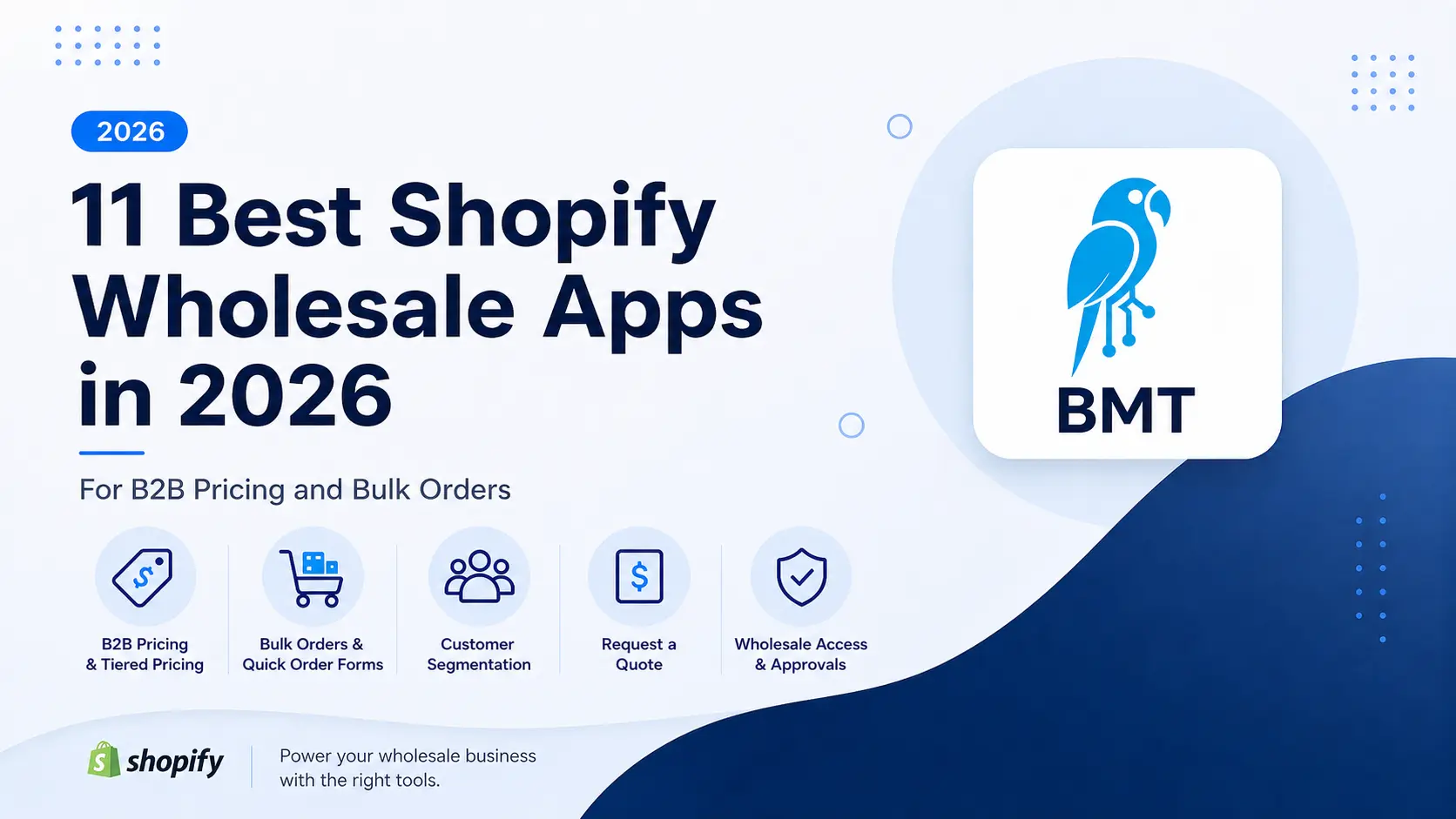 11 Best Shopify Wholesale Apps for B2B Pricing and Bulk Orders in 2026