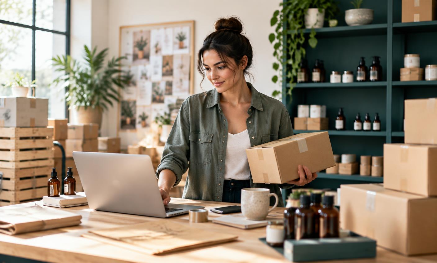A wholesale business owner building an independent ecommerce channel